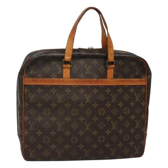 LOUIS VUITTON Monogram Porte Documents Pegas Hand Bag M53343 LV Auth 116575 - Picture 1 of 16